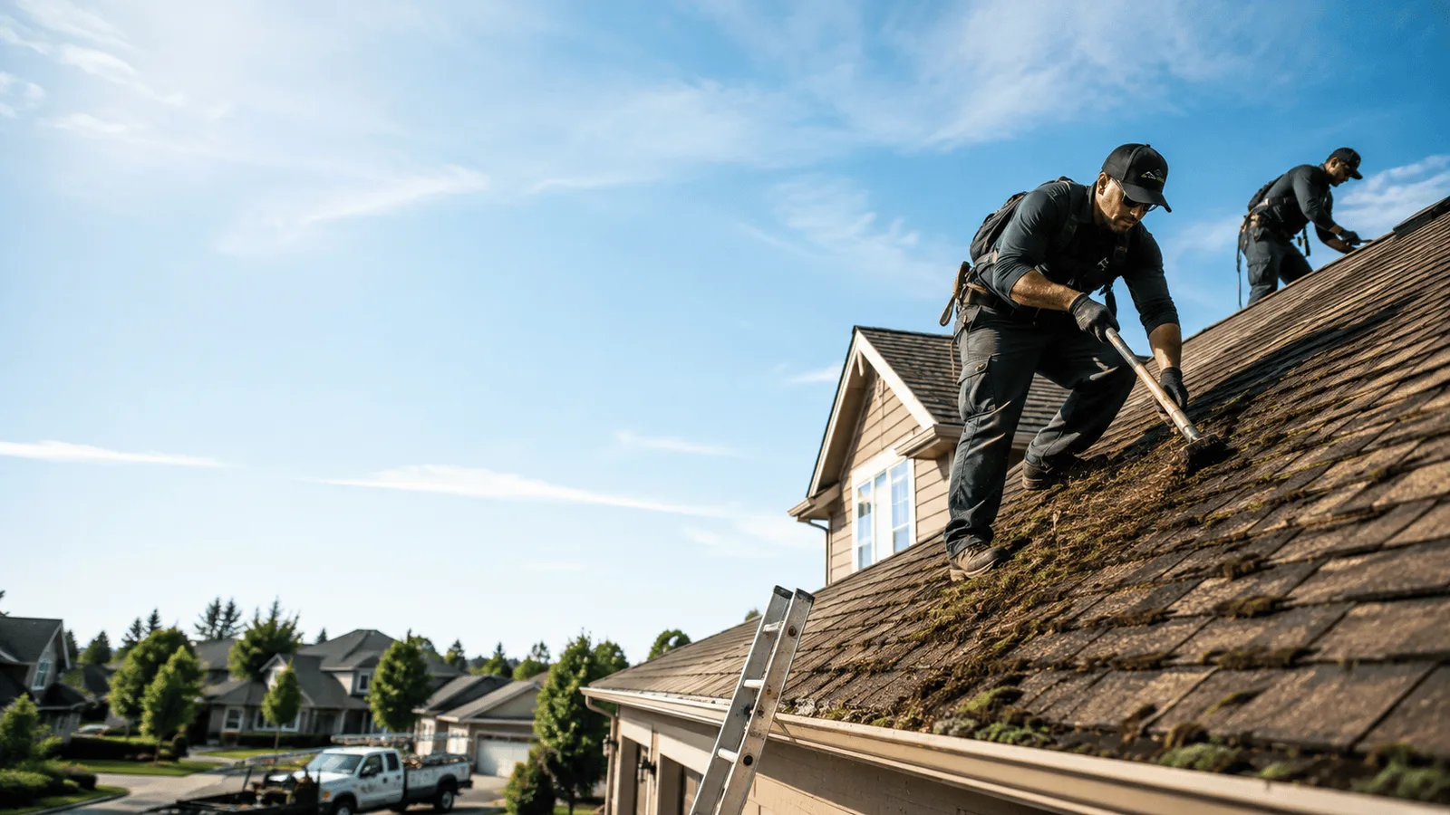 Roof Moss Removal in Halliday, ND near me